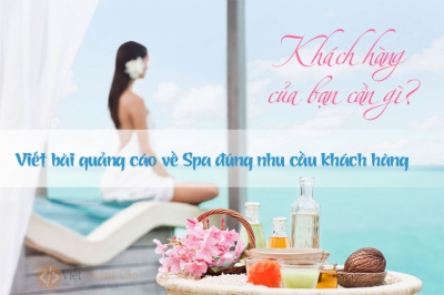 BÀI VIẾT QUẢNG CÁO cho dịch vụ spa hấp dẫn và thu hút