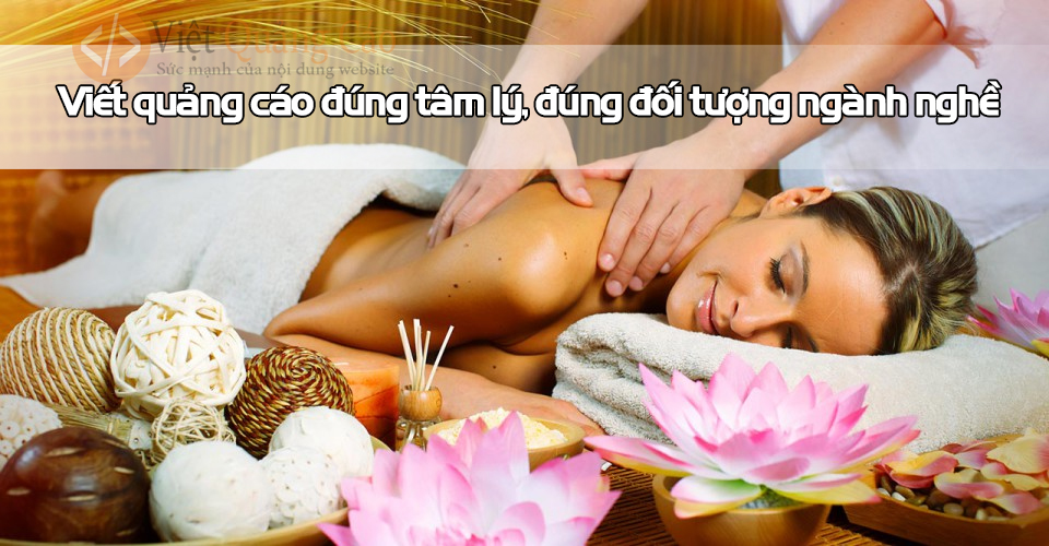 bài viết bàn hàng dịch vụ spa